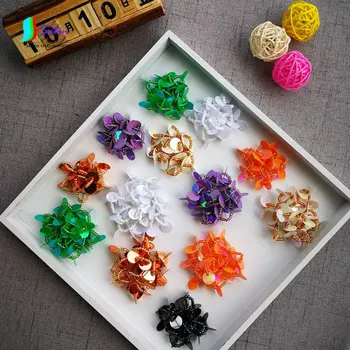 

Colorful Candy Color DIY Handmade Nail Bead Decoration Cloth Paste Sequin FlowerClothing Package Shoe Cloth Paste 4CM 5CM S041P