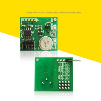 

High stability PCB Circuit Board Micro Remote Control DC9V-12V RF Wireless Transmitter Module Transmitting Signal