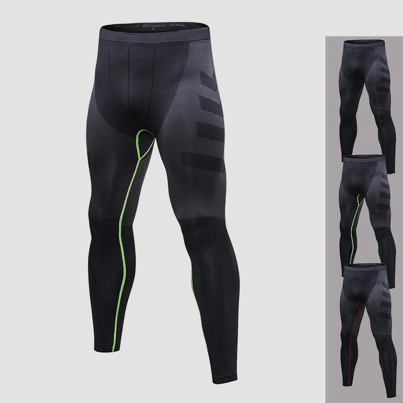Men Basketball Leggings Compression Crossfit Pants Jogging Quickly Dry