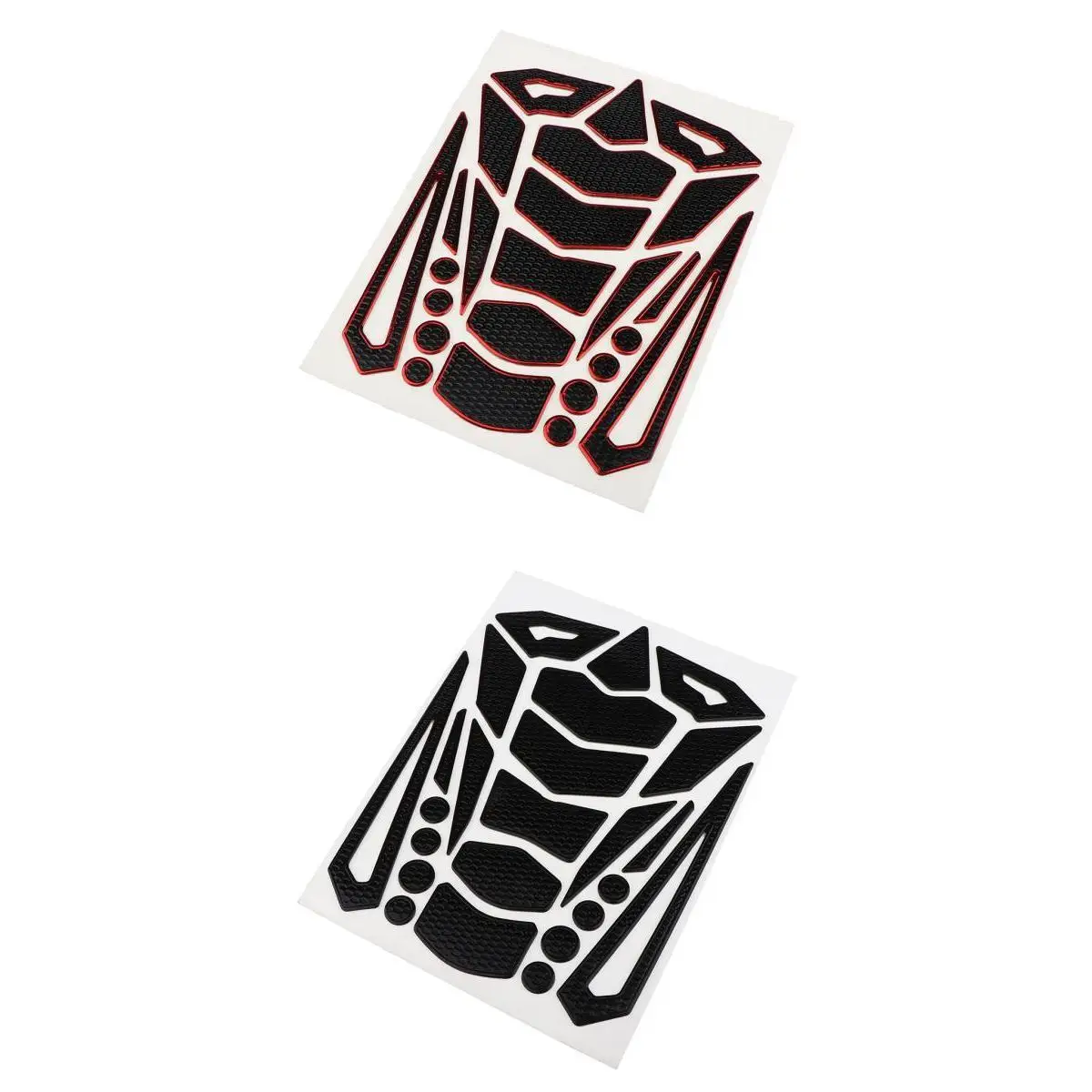Anti-Slip Tank Pad Knee Protectors Gas Stickers for Motorcycle Red+Black Ensuring Long Service Life Unique Sleek | Автомобили и