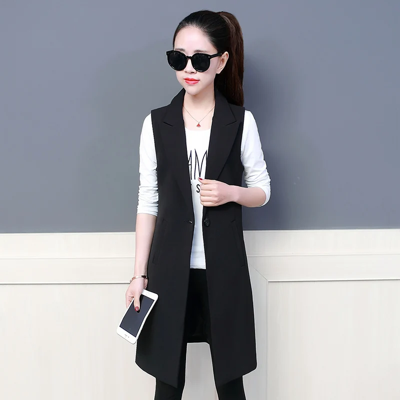 Spring Autumn Long Blazers Women suit Plus size XXXL jacket Casual tops female Slim Wild Blazer Windbreaker coat Elegant Office