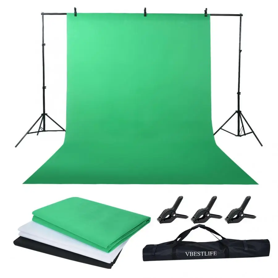 Professional Photography Kit Lighting Equipment Soft Light Umbrella Softbox Bulb Holder Light Bulbs Backdrops Photo Studio Kits