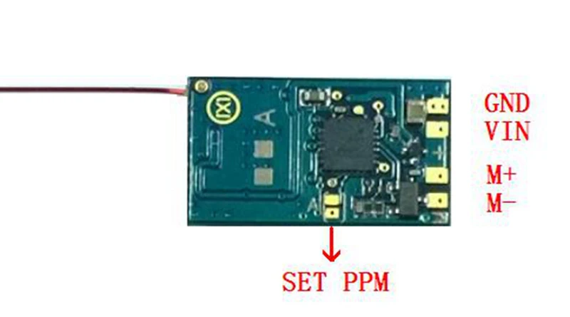 A7105 мини приемник RX плата совместима с FlySky 8CH PPM AFHDA и Hubsan 6CH PPM Запчасти Аксессуары для трансмиссии