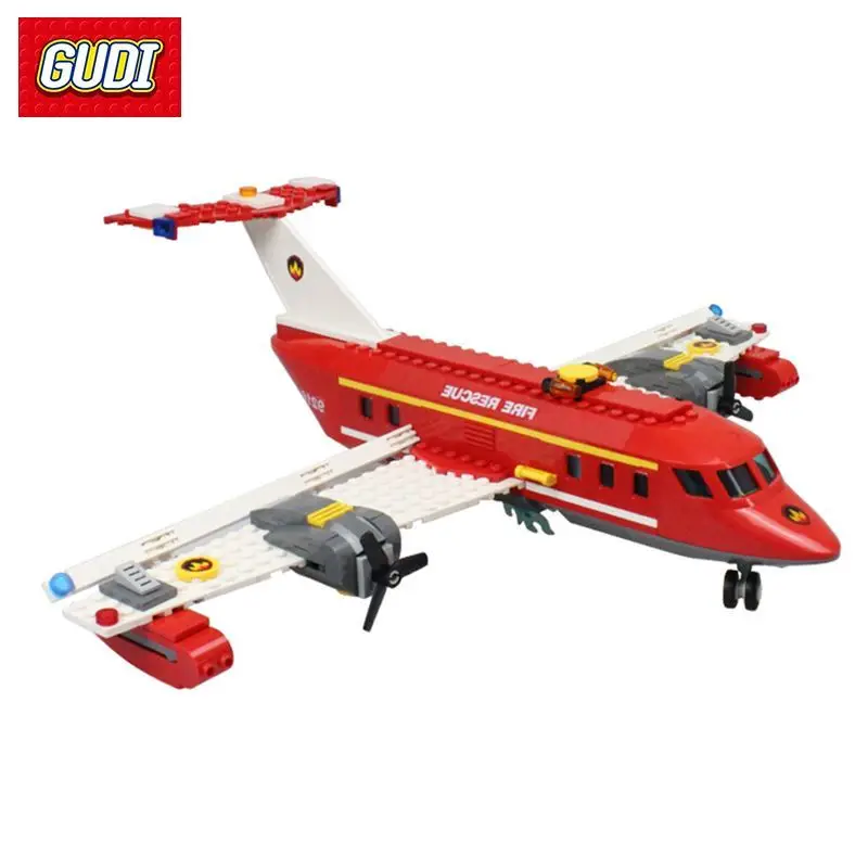 

9216 522pcs Aircraft Constructor Model Kit Blocks Compatible LEGO Bricks Toys for Boys Girls Children Modeling