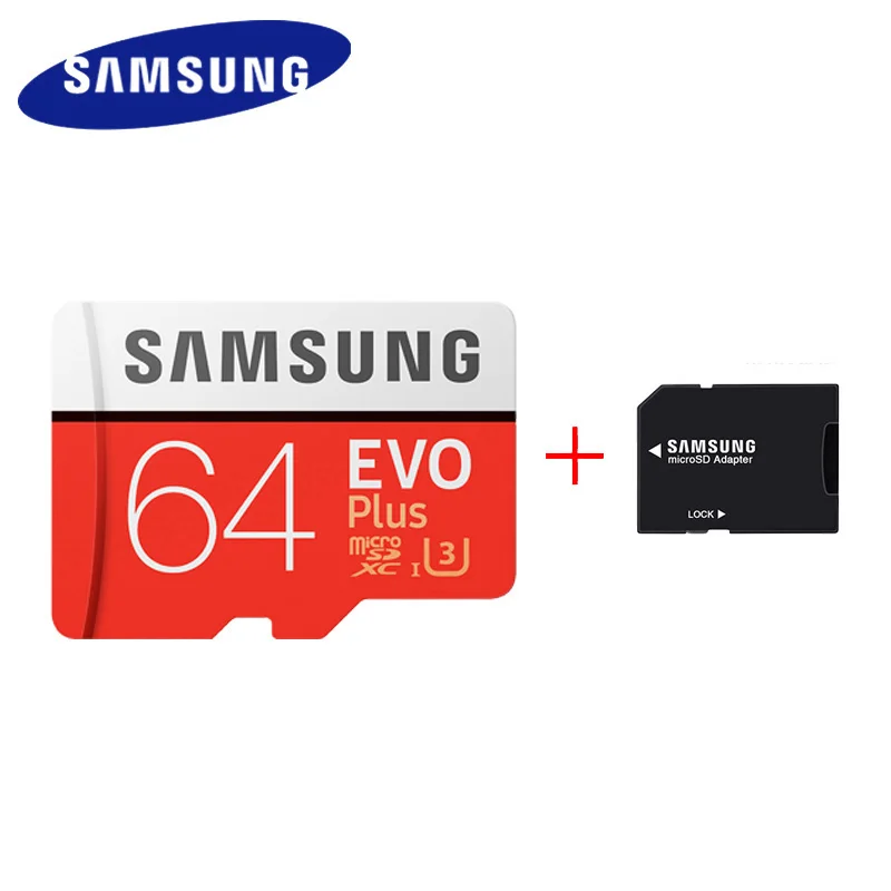 Оригинальная карта памяти SAMSUNG Micro SD 32 Гб 64 Гб класс 10 EVO+ EVO Plus microSD 128 ГБ 256 ГБ TF Карта SDXC cartao de memoria - Емкость: 64G-AP