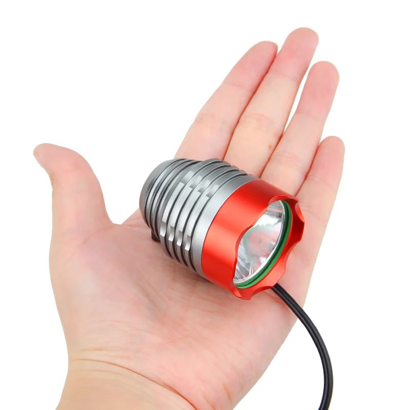 Excellent 8000 lumen T6 LED Bicycle Light Headlamp Front Head Torch Bike Headlight with Battery Pack+Charger 13