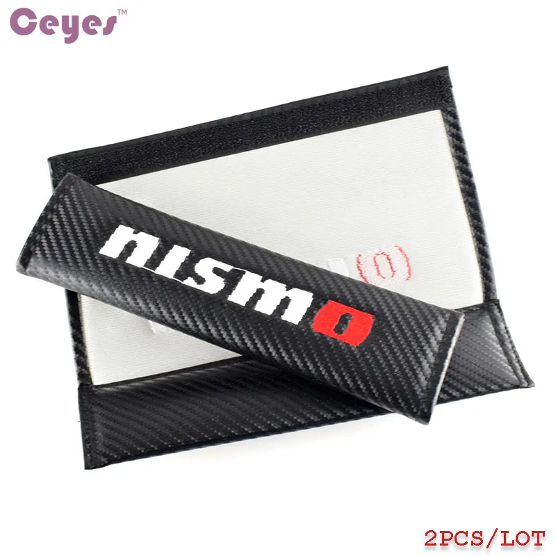 Seat Belt Covers Seat Belt Cover Car-Styling Auto Emblems Pads Case For Nissan Nismo Qashqai Murano X Trail X-Trail Teana 2015 Car Styling