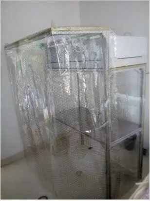 

big size dust clean room free shipping via fedex
