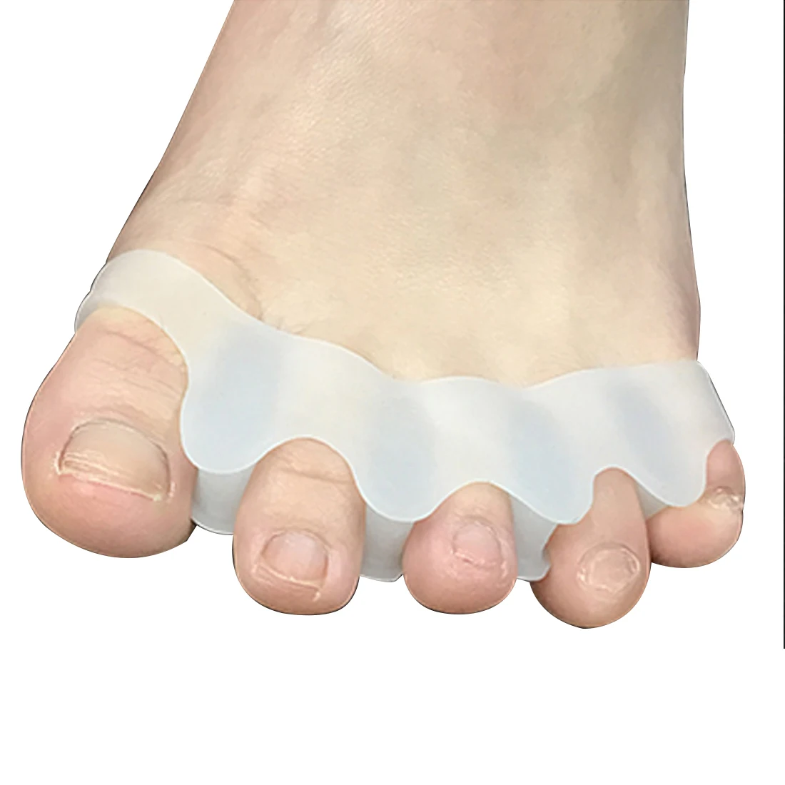 

New 1pair Toe Separator Finger Hallux Valgus-toed Foot Bones Authentic Overlapping Toe Correction Orthoses Corrective Insoles