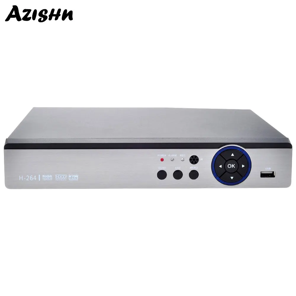 Видеорегистратор AZISHN 8 канальный HD AHD/TVI/CVI/CVBS/IP AHD гибридный цифровой
