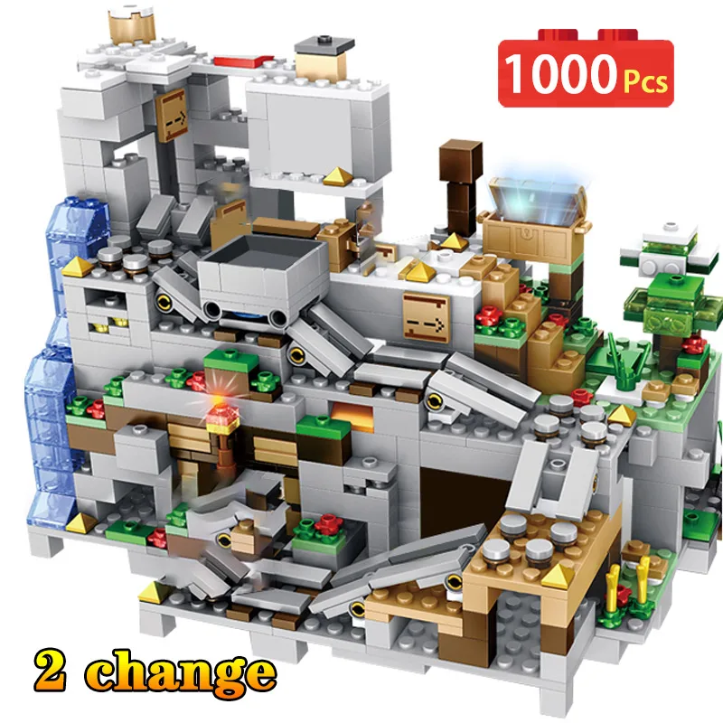 Лего Майнкрафт Горная Шахта Купить