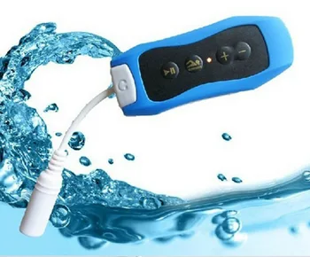 

HOT SALES High Quality Hifi 4GB Swimming Diving Waterproof MP3 Player Sport Mini Clip MP3 Music Player With FM Radio Headphones