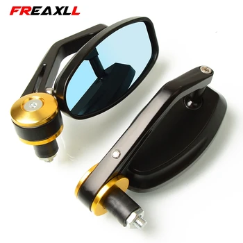 

7/8" 22mm Universal Motorcycles Rearview Mirrors Motor Grip Ends Mirrors FOR YAMAHA MT-09 MT-07 MT-10 MT-125 MT03 Tmax 500