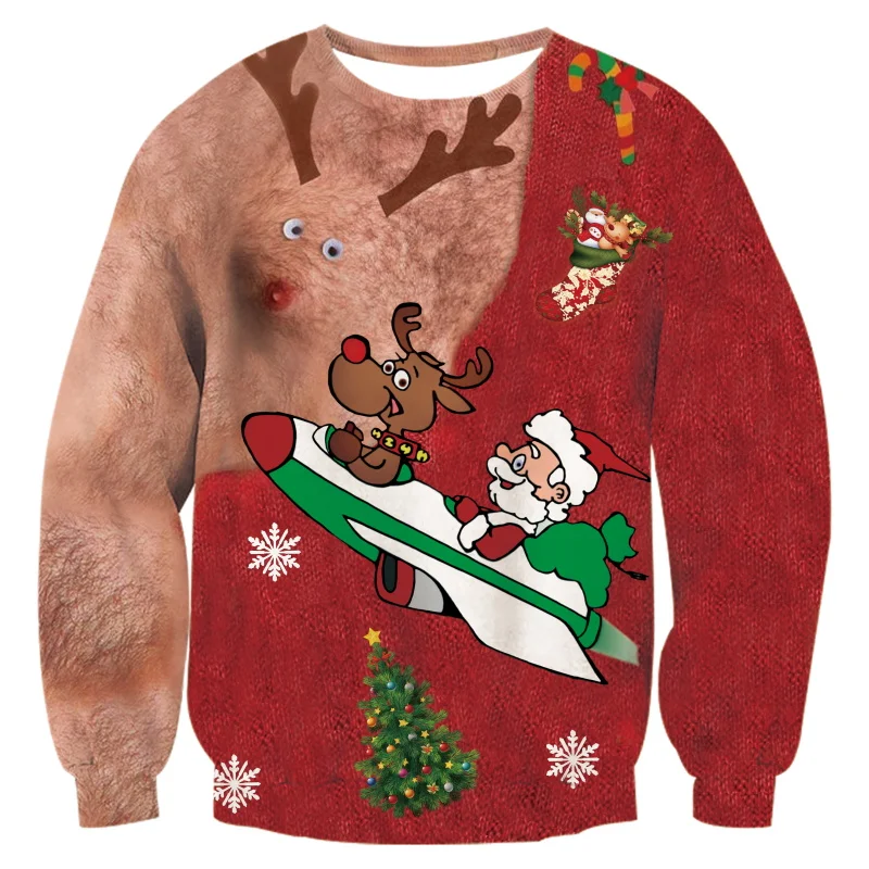 Осенне-зимние женские свитшоты, Рождественская одежда, милые пуловеры с круглым вырезом и принтом кота, толстовки для мужчин и женщин, спортивные костюмы - Цвет: AA10149