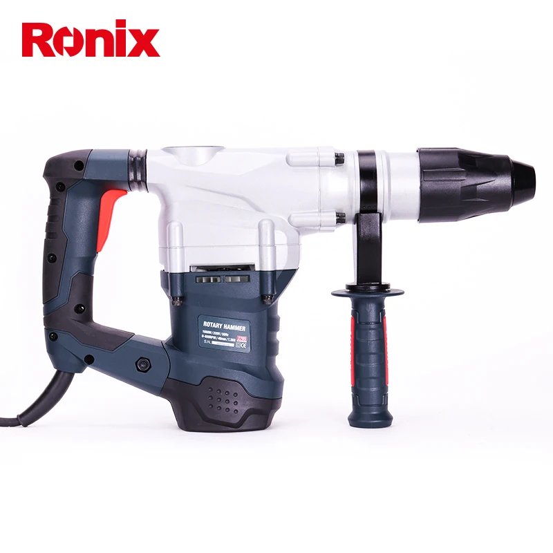 Ronix 40mm 1600W Rotary Hammer Drill Model 2705