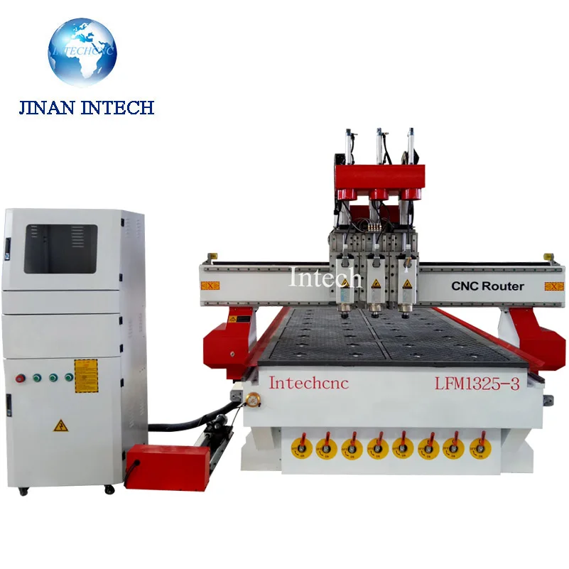 Factory Price 1325 Multi Spindles atc cnc router nesting With Pneumatic System | Инструменты