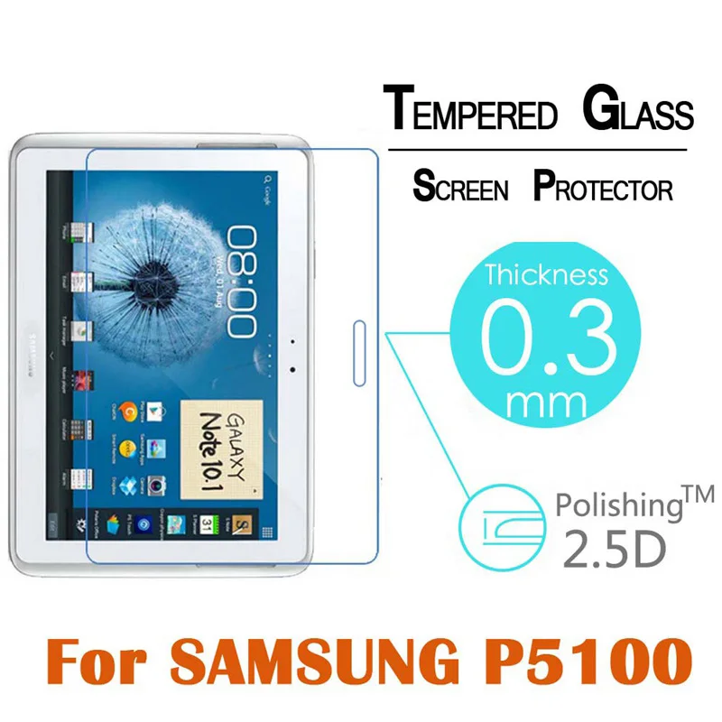 

Закаленное стекло для Samsung Galaxy Tab 2 10,1 P5100 P5110 P5113 Tab2 10,1 "Защитная пленка для экрана 9H Прозрачная защитная крышка для экрана