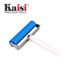 Kaisi 10 см 4 "силиконовые ролик инструмент мобильный телефон экран протектор склеивающий валик колеса ЖК дисплей ОСА поляризационный