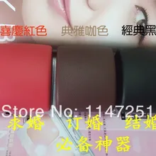 50 шт. 3 цвета из искусственной кожи Ювелирные изделия светодиодный освещение кольцо коробка для создания романтического предложения светодиодные лампы подарочные коробки для колец для девочек