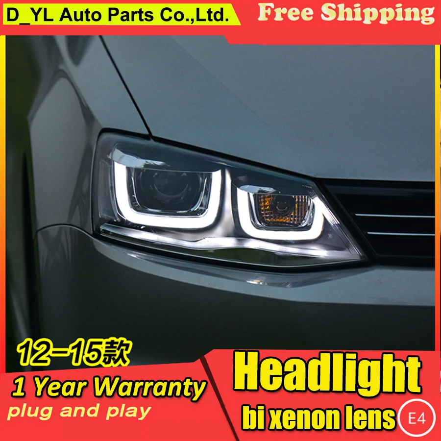 Car Styling for VW JETTA Headlights 2012 2015 LED Headlight for JETTA