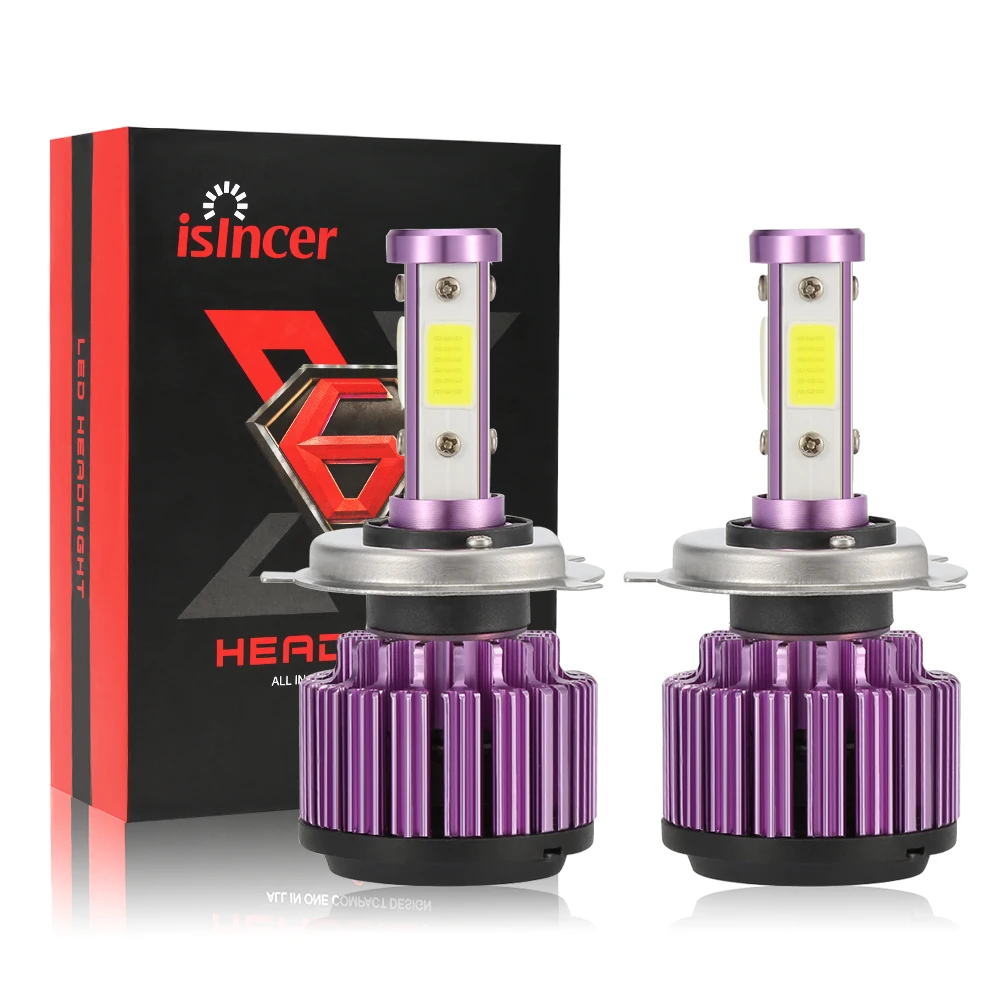 

2pcs H4 Car LED Headlight 48000LM High or Low Beam Bulbs H7 H11 9005 9006 Car Light 6000K 12V 24v Kit Lamps for Auto Headlamps