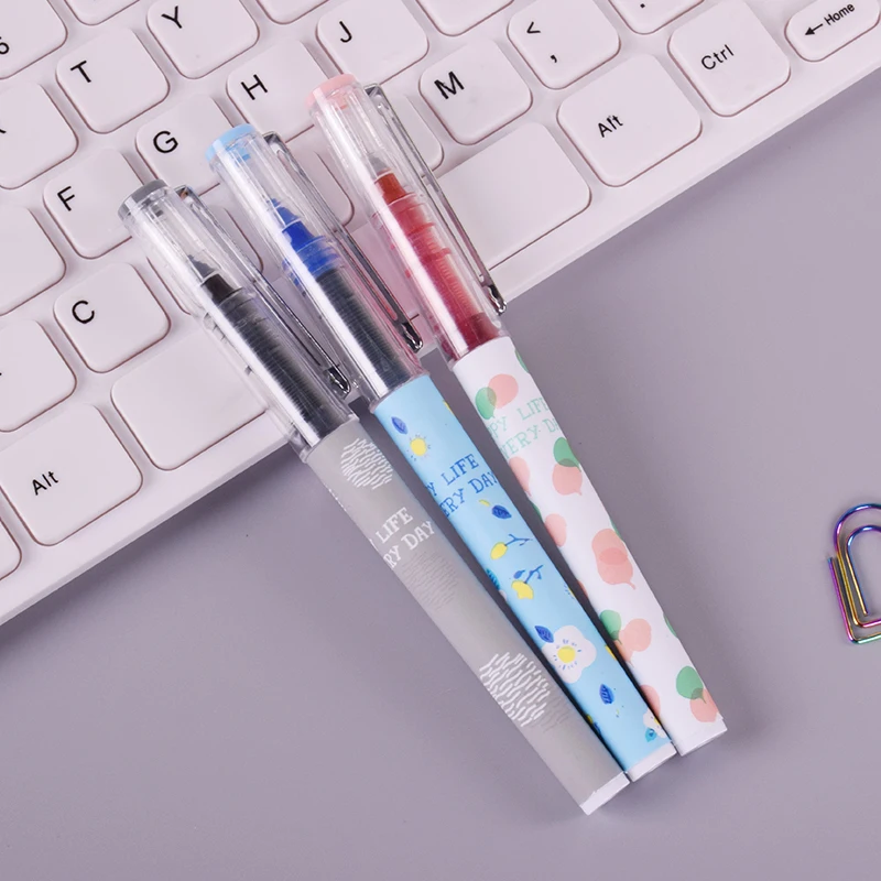 

New Baixue Student color gel pen cute pens canetas material escolar stationery papelaria school office supplies