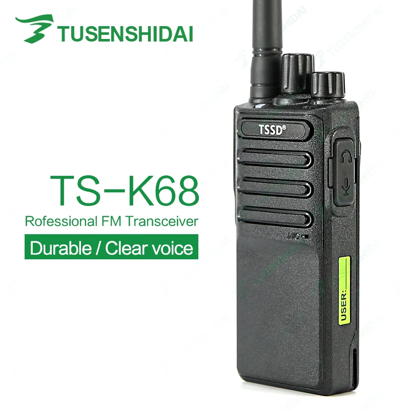 Портативная рация TSSD черная Любительская UHF 400 470 МГц переговорное устройство TS