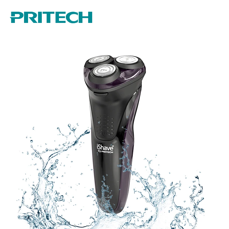 PRITECH профессиональная электрическая бритва для мужчин моющаяся мужская борода