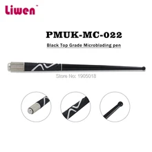 Роскошные профессиональные ручки для бровей 50 шт./партия DHL ручная Перманентная тату машинка для макияжа 10 шт. иглы