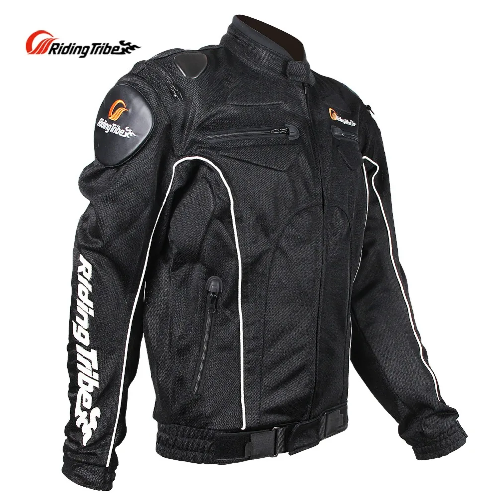 Мужская мотоциклетная Светоотражающая куртка для верховой езды защитный костюм летний дышащий мото ралли мотокросса гоночная одежда JK-08