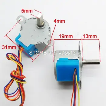 

CHEAP!! 15pcs 4 phase 5 wire stepper motor reducer motor