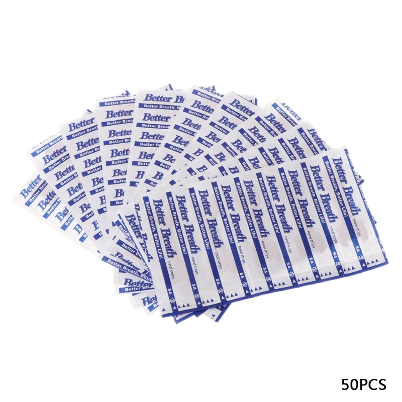 

50Pcs Breathe Right Better Nasal Strips Stop Anti Snoring Patch Personal Health Care Sleep Snoring New