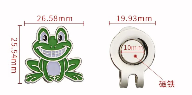 안정적인 클립과 다양한 디자인으로 골프공 위치 표시