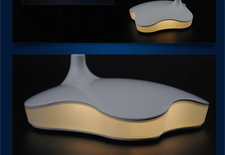 3 Level Dimmable Clover LED Sensor Desk Light Eye-protection Lamp Flexible Night Lighting (12)
