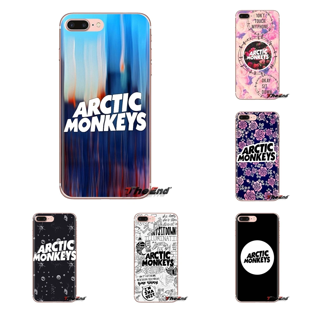 For iPod Touch Apple iPhone 4 4S 5 5S SE 5C 6 6S 7 8 X XR XS Plus MAX Arctic Monkeys Transparent Soft Shell Covers |