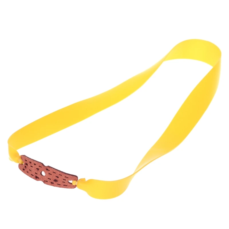 

Slingshot Band Flat Rubber Elastic Catapult Outdoor Shooting Hunting Finger Ring