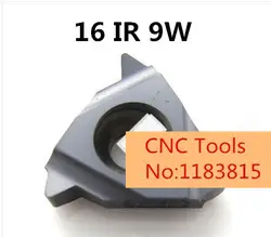 16 IR 9 W, Индексируемые вольфрамокарбидные резьботокарный станок вставки для резьбовой токарный держатель, держатели резцов