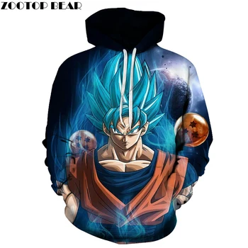 

Dragon Ball Z Hoodies Anime Men Women Hooded Sweatshirts 3D Pullover Male Tracksuit Harajuku Hot Sale Funny Cartoon Kid Goku 6XL