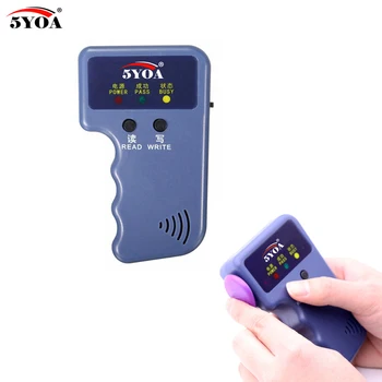

RFID Copier 125KHz Access control card reader Writer Duplicator Portable For Door Access Proximity Sensor Smart Card Reader
