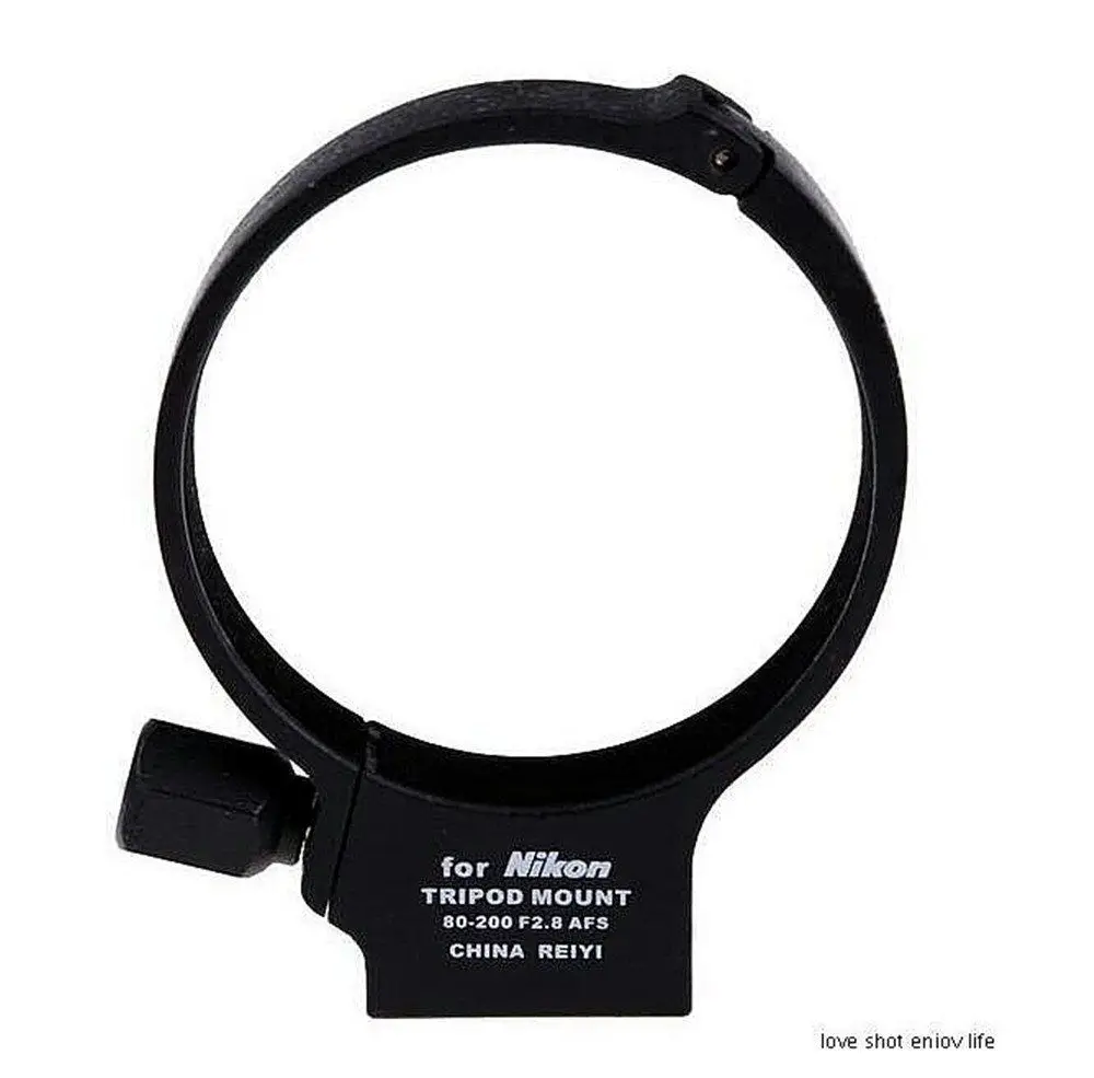 Full Metal 81mm Tripod Mount Ring for for Nikon AF-S Nikkor 80-200mm f/2.8D ED (Black) 2