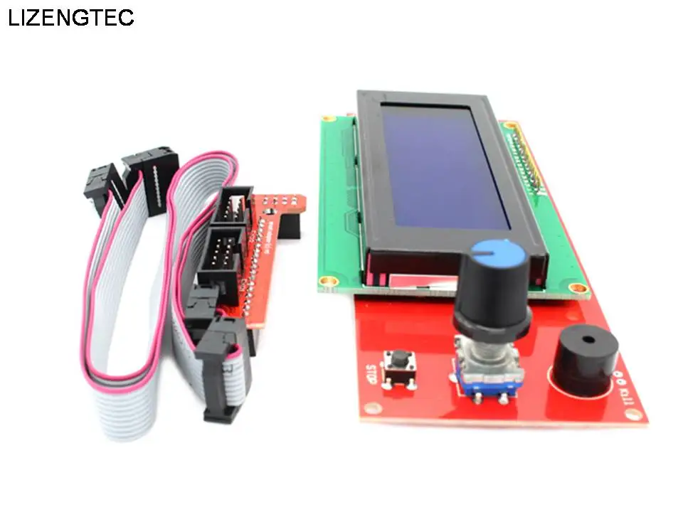 LIZENGTEC 2004 LCD ׷ Ʈ ÷ Ʈѷ ,  1.4 RepRap  Prusa arduino,  