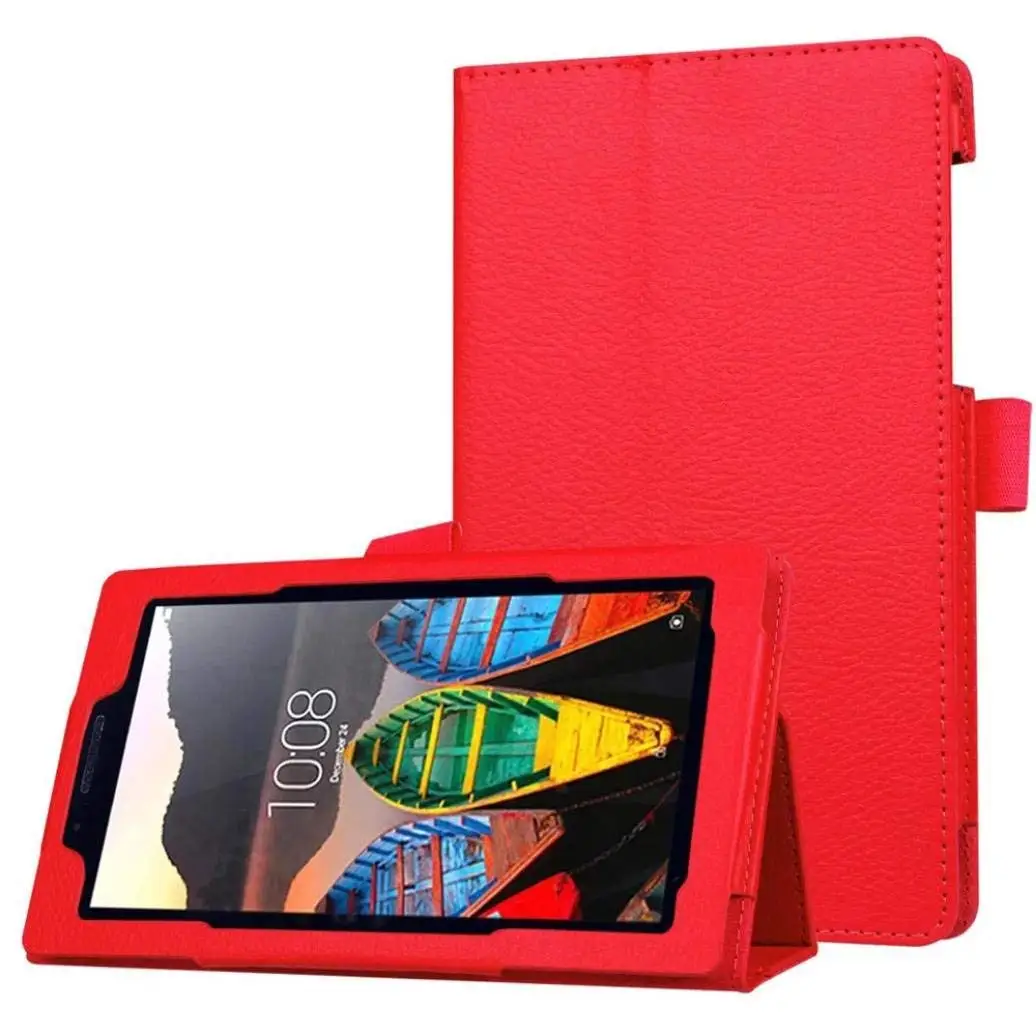 

For Lenovo Tab 3 710F Case Magnet Stand Flip PU Leather Cover For Lenovo Tab 3 7.0 710F 710I Essential Fundas Shell Sleeve Bag