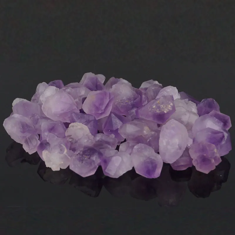 

5-25MM Natural Amethyst Quartz Crystal stones Points beads Tumbled Stone Chakra Healing Reiki