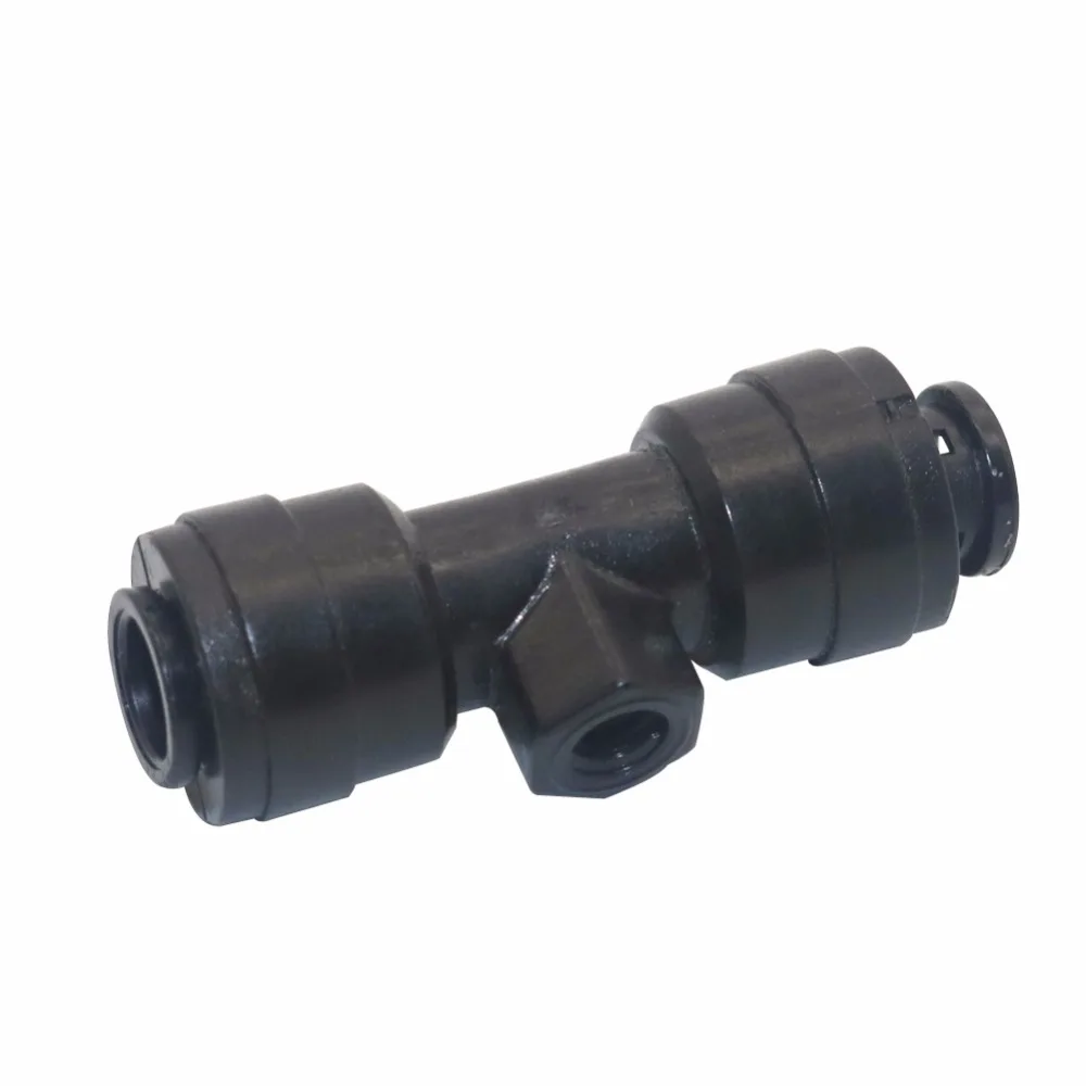 

5 Pcs Low pressure irrigation 1/4" 10/24 UNC Slip-Lok Misting Nozzle Tees For Cooling mist system garden quick connector