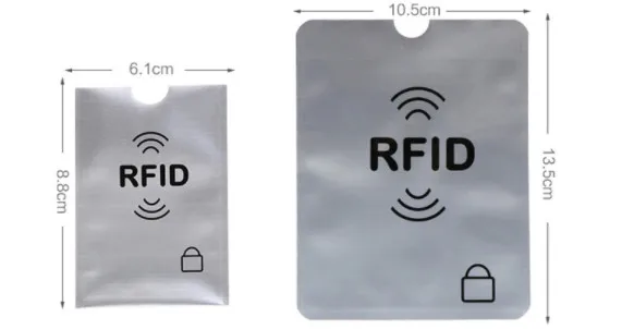 HJKL Анти Rfid кошелек Блокировка ридер замок банк держатель для карт Id банковский чехол для карт Защита металлический кредитный держатель для карт Алюминиевая сумка