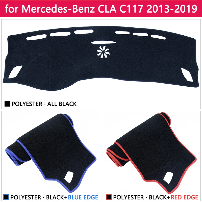 for Mercedes Benz CLA C117 2013~ Anti-Slip Mat Dashboard Cover Sunshade Dashmat Accessories CLA180 200 220 250 AMG CLA200