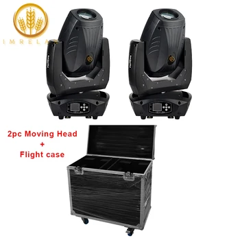 

IMRELAX New Design 200W LED Beam Spot Wash 3in1 Moving Head Light Plus ZOOM Features 18 Channels DJ Disco Light With Flight Case