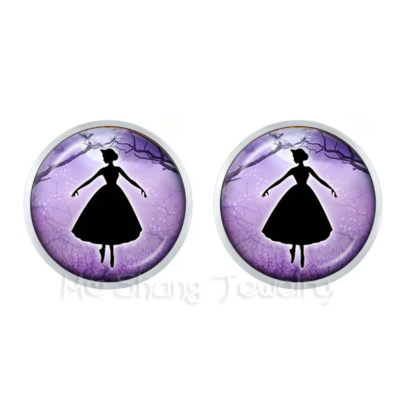 Aliexpress Elegant Ballet Dancing Earrings Irish Dance Aliexpress Elegant Ballet Dancing Earrings Irish Dance Gymnastics Dancer Ballerina 12mm Gl Dome Stud For Women S Gift From
