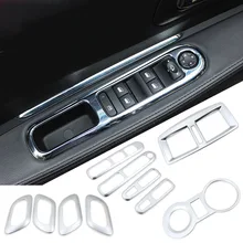 Для Peugeot 3008 2012 2013 2014 2015 внутренние двери Блёстки стеклоподъемник ручки чаши Кондиционер Vent крышка чашки автомобиля интимные аксессуары