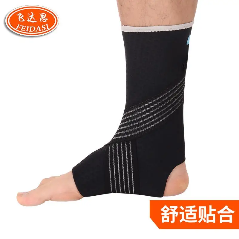 2018-Black-Men-Cycling-Ankle-Support-1Pcs-Foot-Professinonal-Protecetive-Running-Basketball-MTB-Outdoor-Sports-Brace